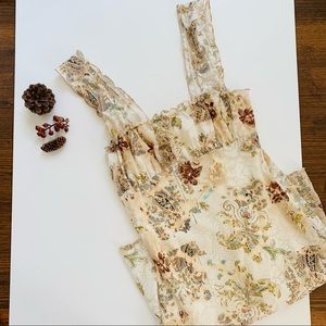 Vintage Taboo Lace Dress